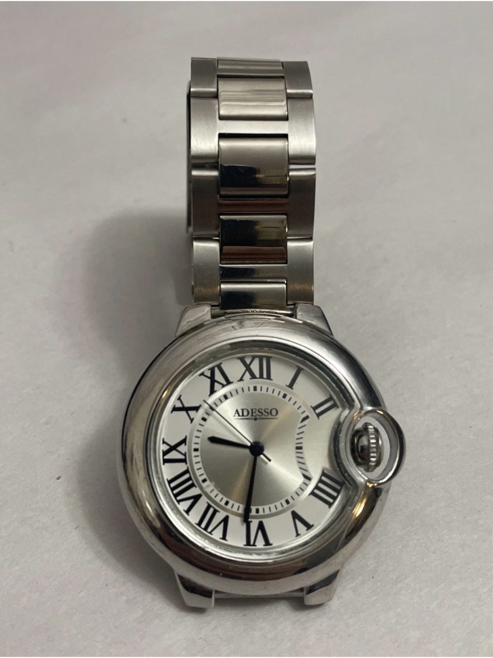 Art Deco Roman Adesso Neuvoux Stainless Men's 40mm Dress Automatic Watch